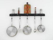 Hi-Lite MFG Co. H-13-34Y-B-BR47/A-GLD - POT RACK COLLECTION